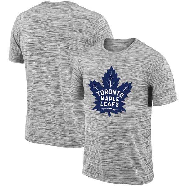 Toronto Maple Leafs 2018 Heathered Black Sideline Legend Velocity Travel Performance T-Shirt,We sell and wholesale Toronto Maple Leafs 2018 Heathered Black Sideline Legend Velocity Travel Performance T-Shirt on line form chian!